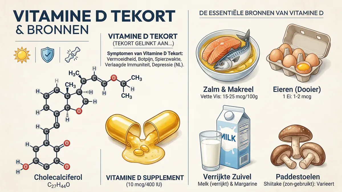 Vitamine D tekort symptomen en oplossingen: vermoeide persoon bij raam in de winter met zonlichtgebrek als oorzaak